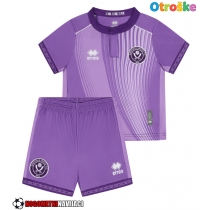 Otroške Nogometnih dresov Sheffield United Tretji 2025-26 Kratki rokavi (+ hlače)